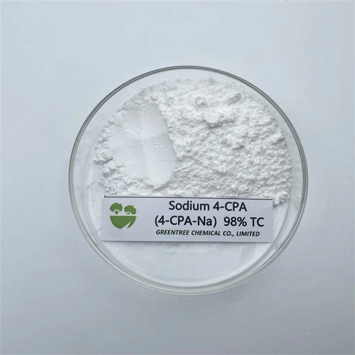 Sal sódica del ácido clorofenoxiacético 4-CPA-Na 98 % en China C8H6ClNaO3