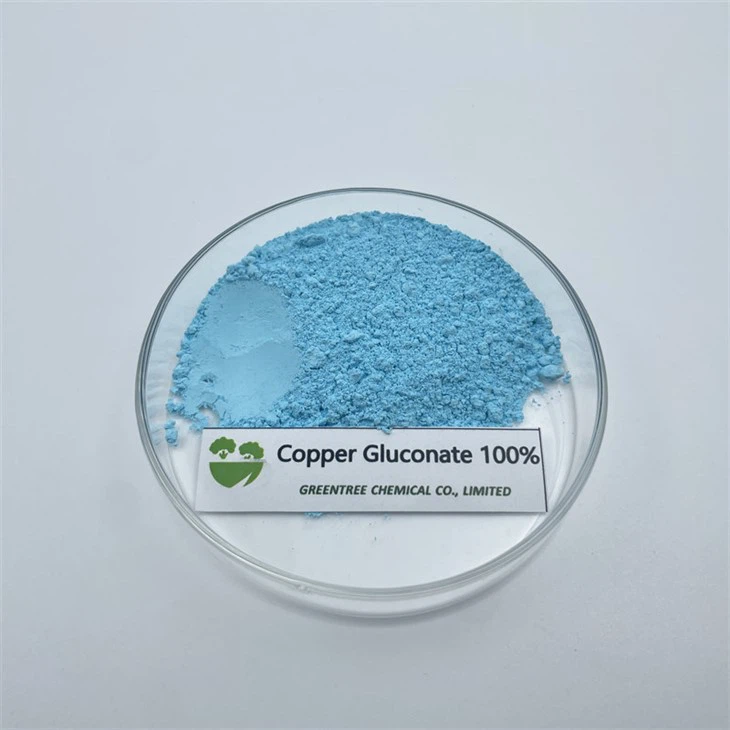Fungicida de productos químicos agrícolas 100% gluconato de cobre