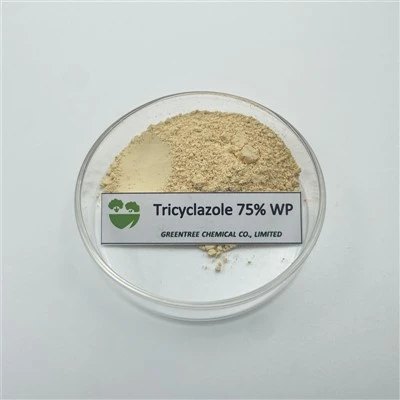 Fungicida en polvo de triciclazol 75% Wp C9H7N3S
