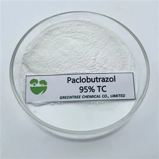 Paclobutrazol 95% Tc Powder inhibe el crecimiento de las yemas de las hojas del tallo